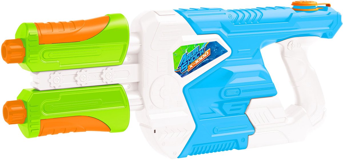 Pistola de agua salpicada con doble circuito dos veces, 1700 ml
