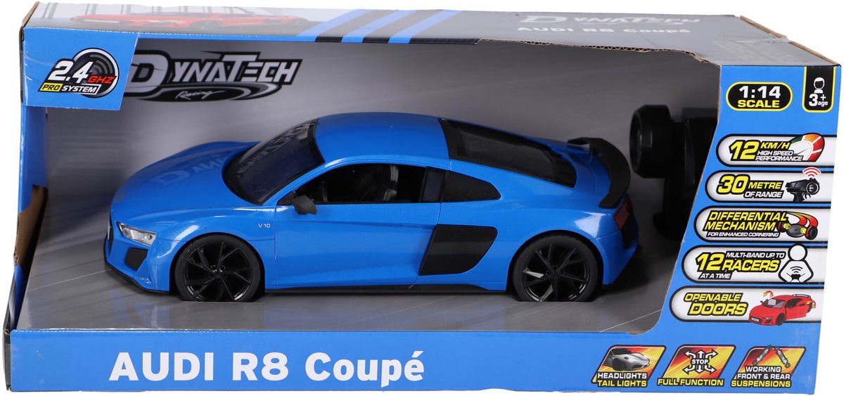Dynatech AUTO AUTO AUDI 1:14 2.4G R8 Blue