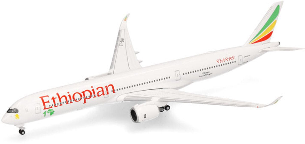 Herpa airbus a350-1000 aerolíneas etíopes