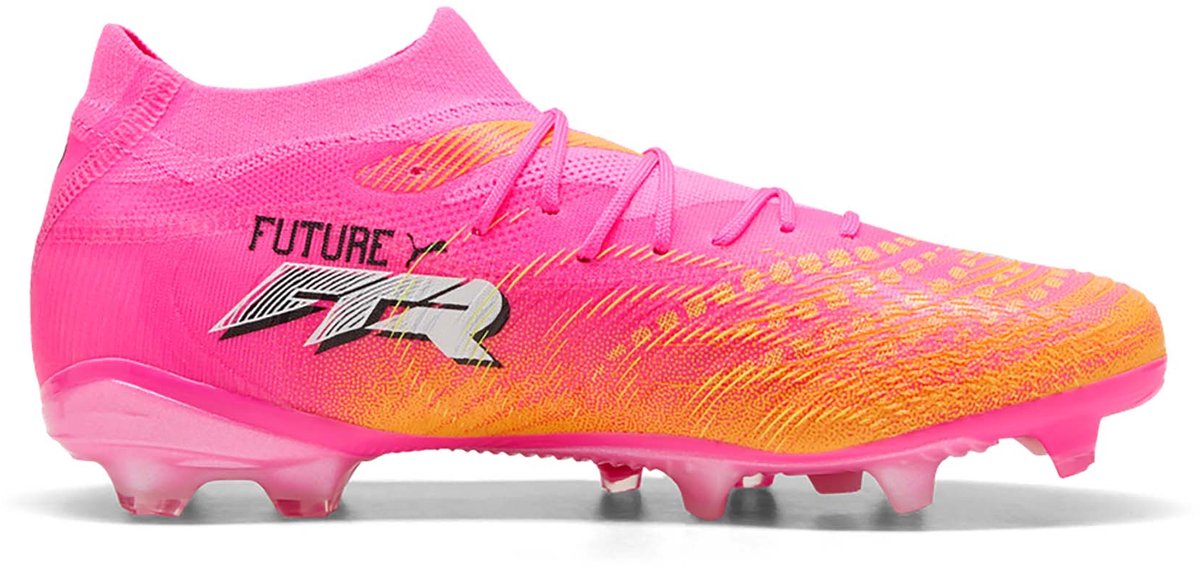 Puma future 9 match fg ag unisex sportschoenen - poison pink-sun stream-bright aqua- white