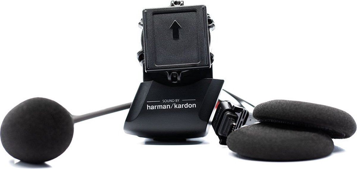 Kit microfono auricolare con supporto interfono universale Harman Kardon Sena nero