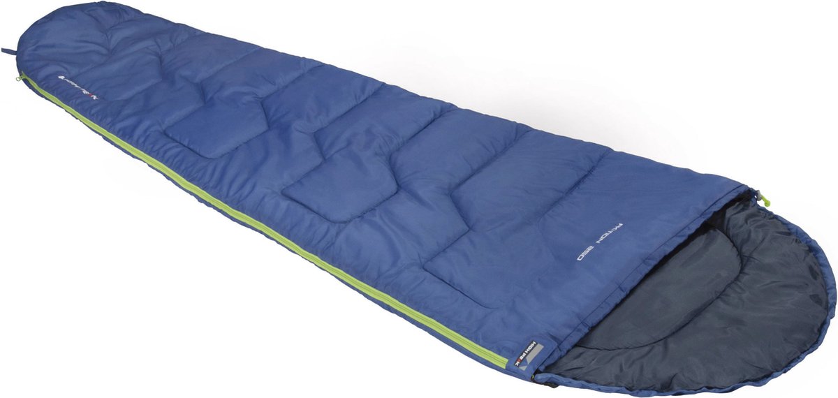 High peak action 250 - mummieslaapzak - blauw donkerblauw