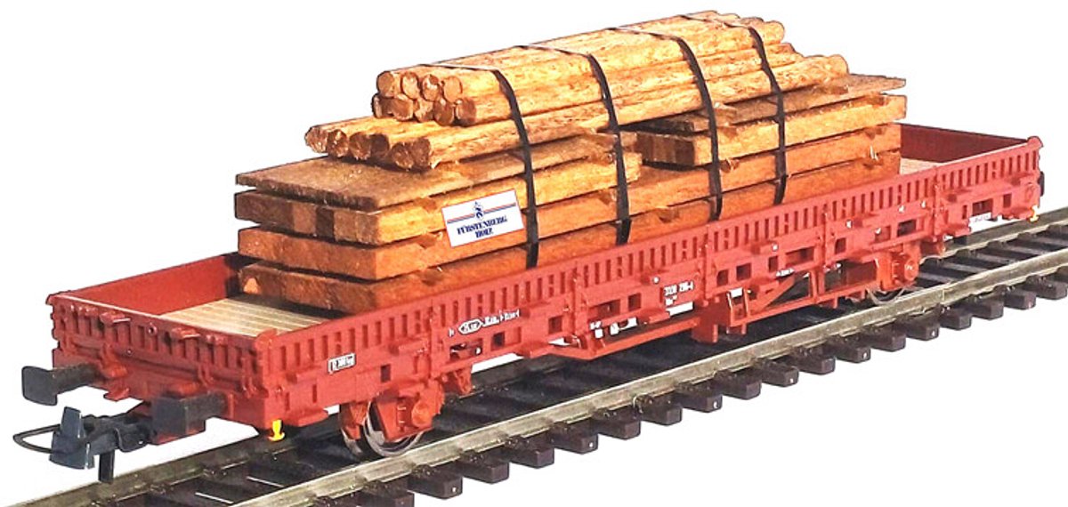 Loewe cargando varias maderas furstenberg holz 100 mm