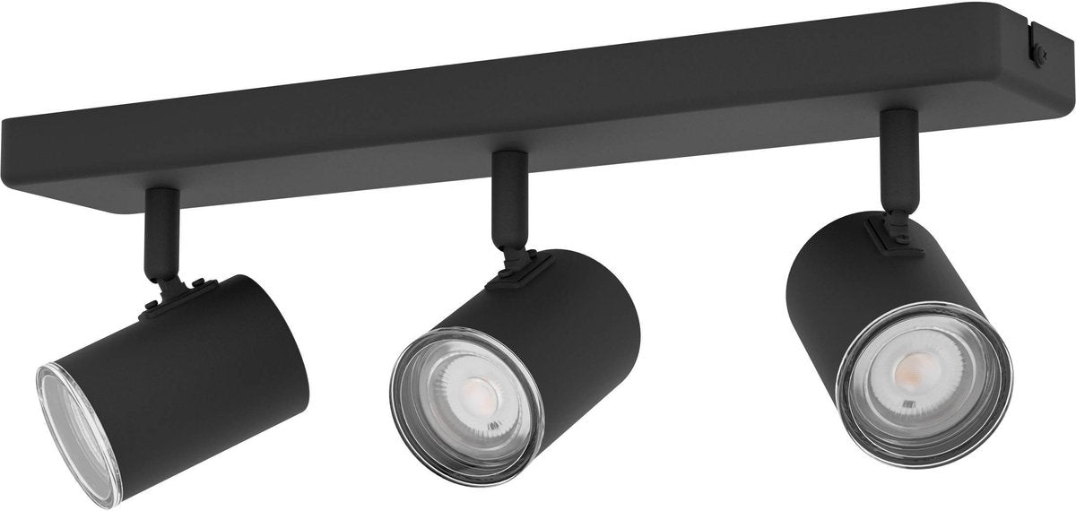 Eglo consuma 1 spot - bagno - gu10 - 40 cm - nero