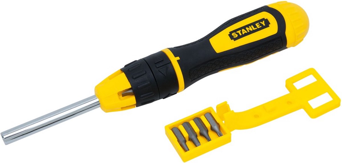 Cacciavite multibit Stanley con cricchetto