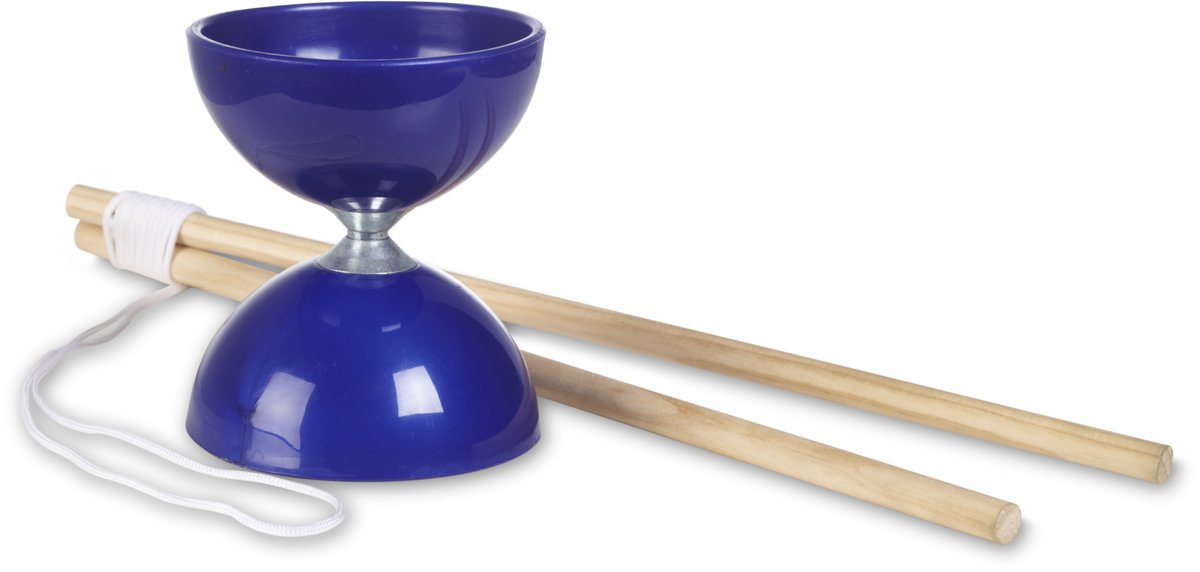 Giocattoli bs diabolo con bastoncini blu
