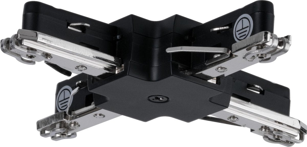 Conector Paulmann urail x-connection - negro