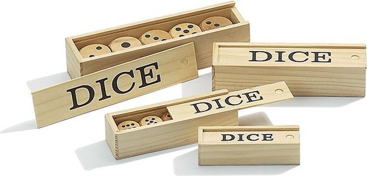 Dados de madera Philos 20mm