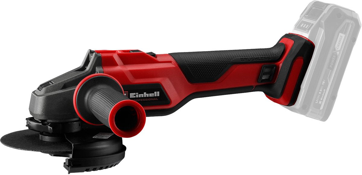 GRINDER EINHELL AXXIO ANGOLO DELLA BATTERE 18 125 Q