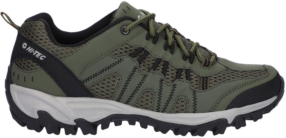Scarpe da passeggio da uomo Hi-tec verde giaguaro - misura 41