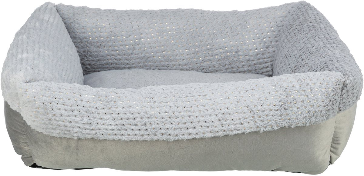 Trixie - hondenmand xmas livia - grijs - 80x60 cm