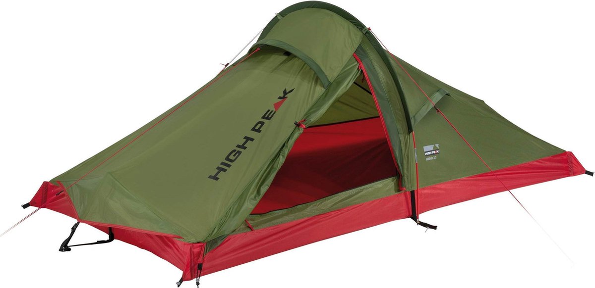 Lucherino High Peak 2.0 - tenda a tunnel - 2 persone - verde