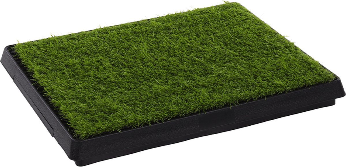 Flamingo dog toilet 63x51x6.3cm inside and outside, easy to clean, easy training, on the balcony looks neat for puppies and old dogs