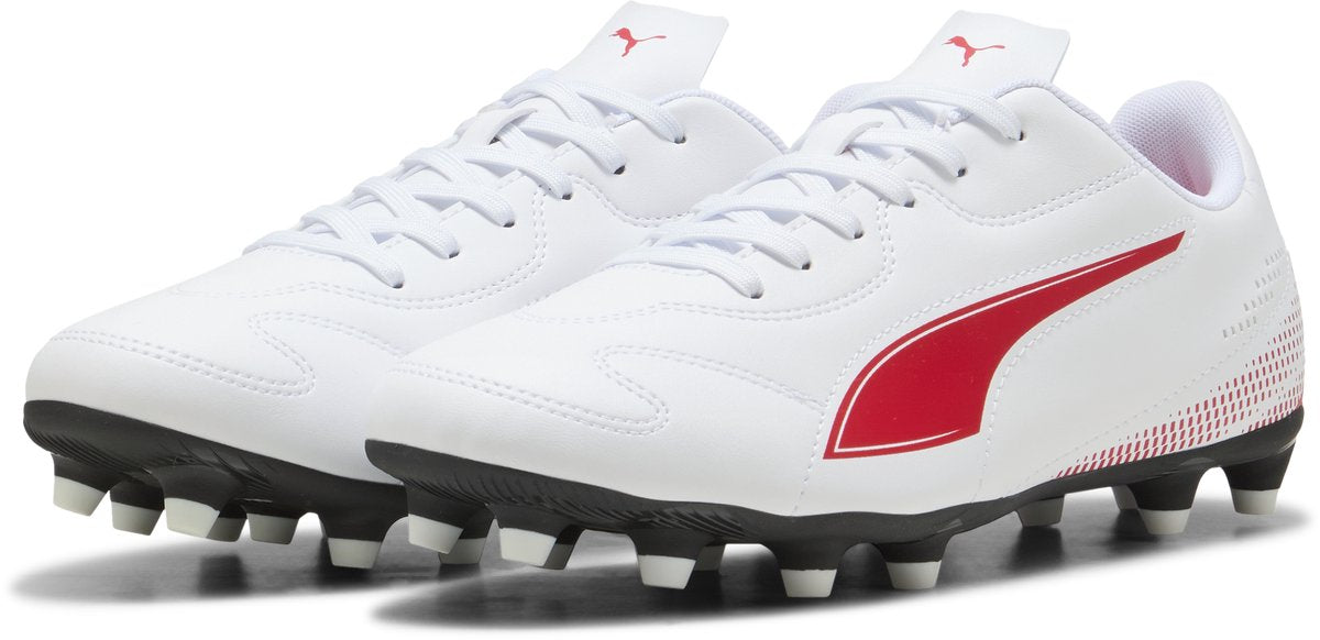 Scarpe sportive da uomo Puma Vitoria II FG AG - bianco-rosso