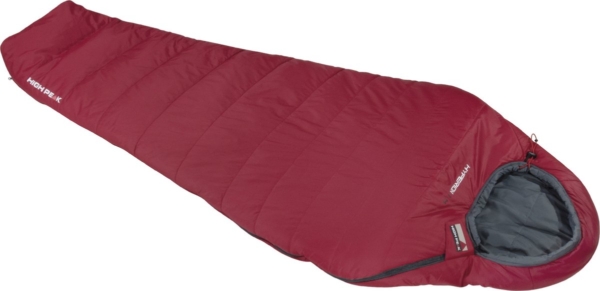Saco de dormir High Peak Hyperion 1 m, rojo