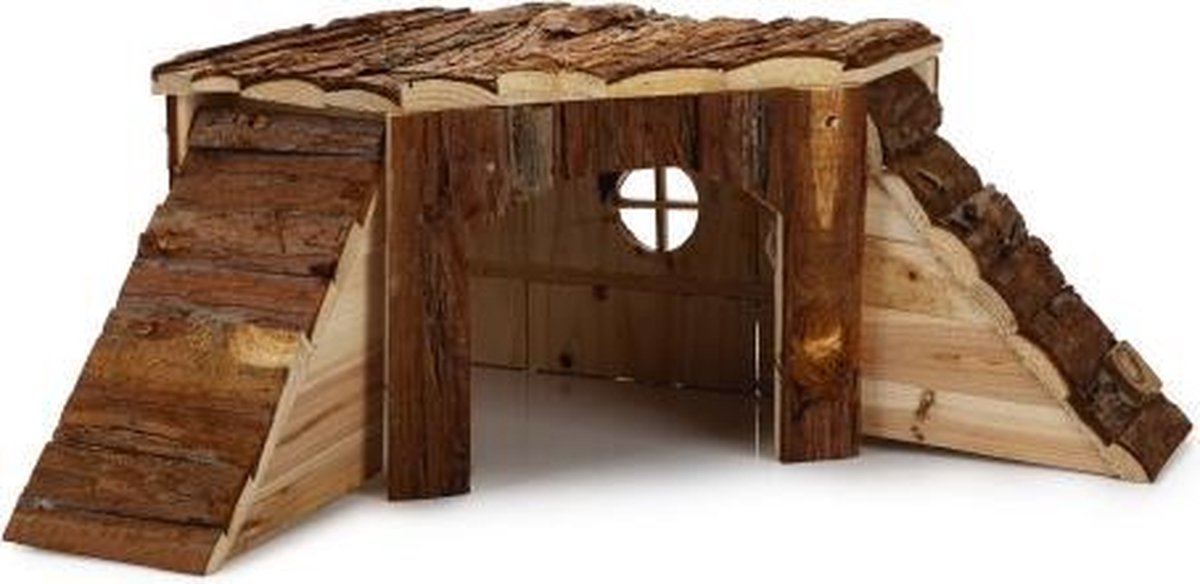 Casa all'angolo della foresta di Beeztees - grande - 48 x 48 x 21 cm