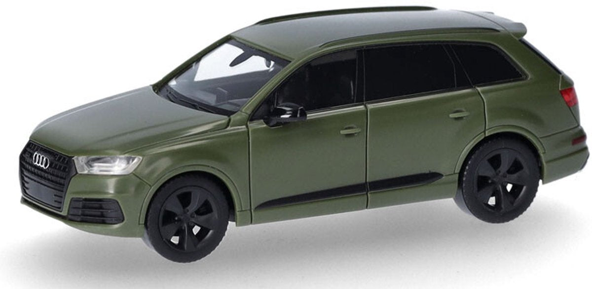 Herpa audi q7 geblindeerde ramen, olijf groen