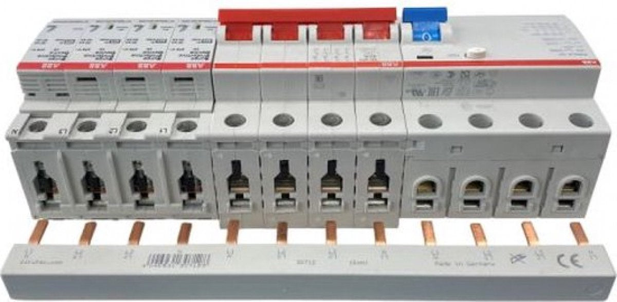 Busch-Jaeger ABB protección contra sobretensiones 4 polos OVR T2