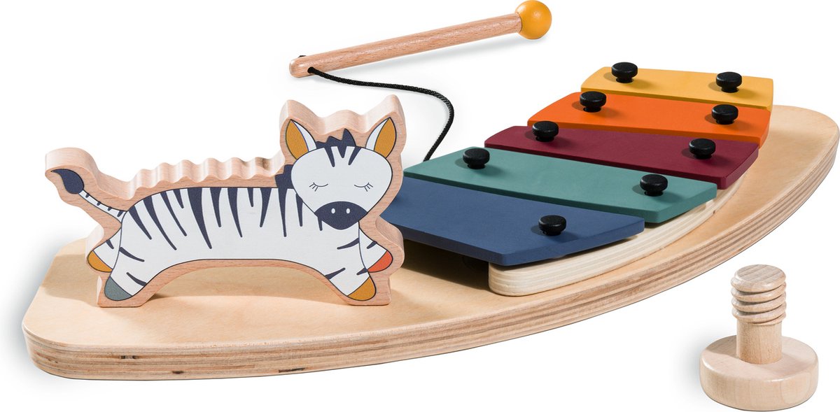 Vassoio da gioco Hauck Play Music Zebra - zebra