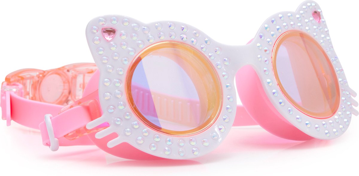Bling2o gafas de natación niños - ronroneo - gafas de buceo - antivaho - protección UV - rosa