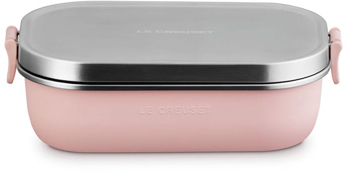 Le creuset lunch box on the go rosa concha
