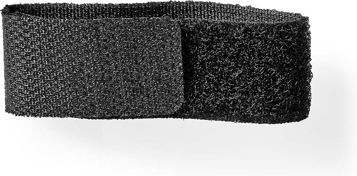 Gestione cavi Nedis - Velcro - bloccato - 6 pezzi - nylon - nero