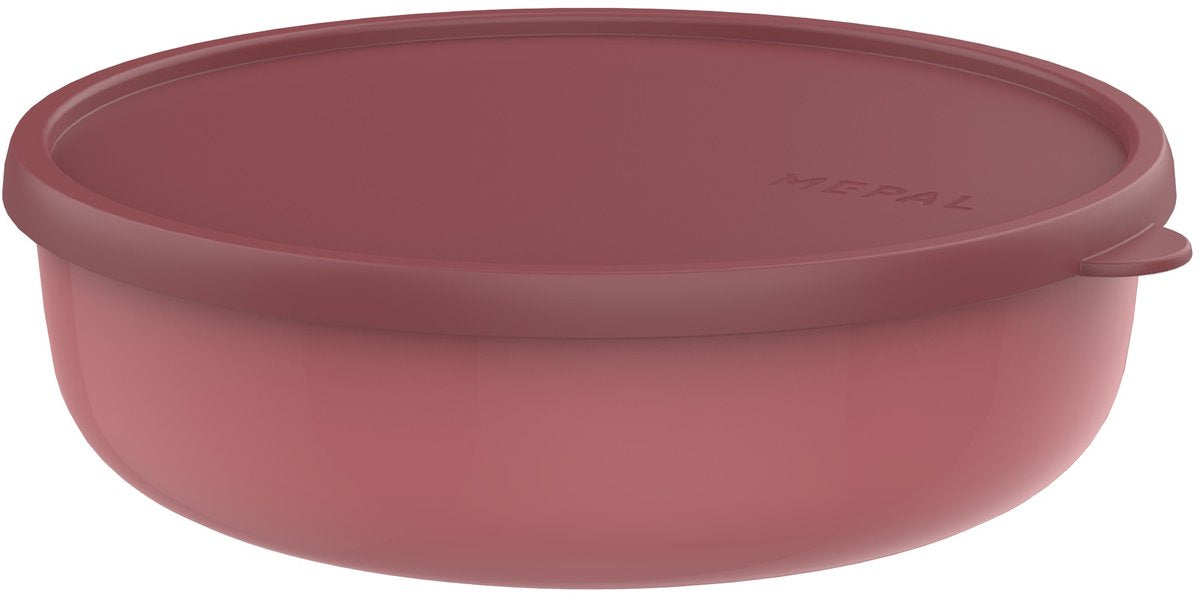 Contenitore Mepal Lumina - 2 l - contenitore per microonde con coperchio - malva vivido