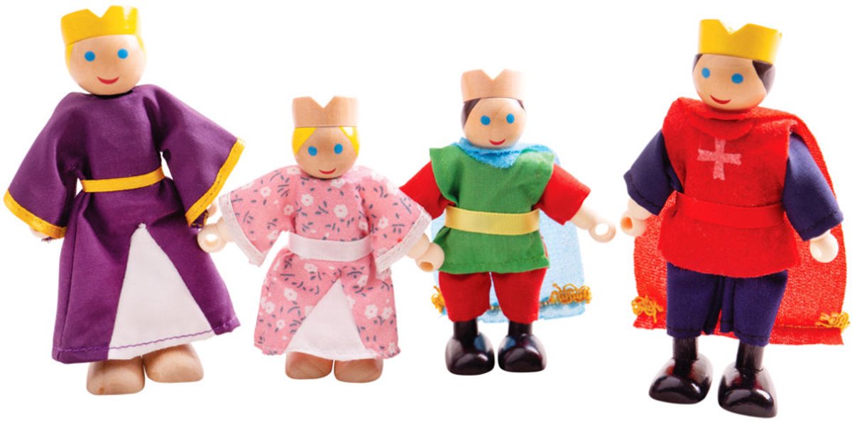 Bambole Bigjigs - Famiglia reale