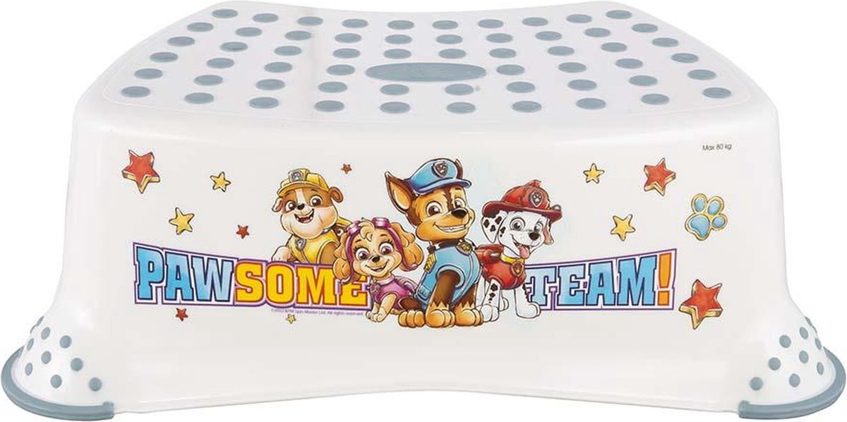 Taburete Keeper Paw Patrol - blanco - para aprender a ir al baño y cepillarse los dientes