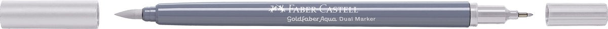 Faber-castell - duo aquarel marker - goldfaber - titanium licht paars 277 - brush 0,6mm - fc-164677