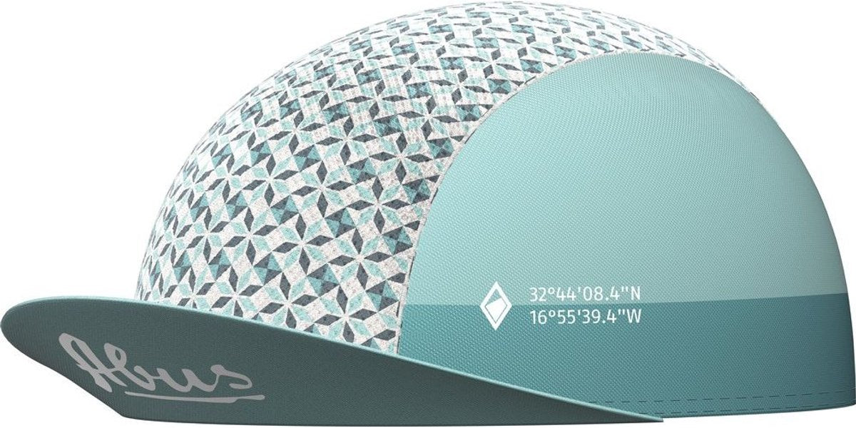 Abus casco de carrera gorra porto azul