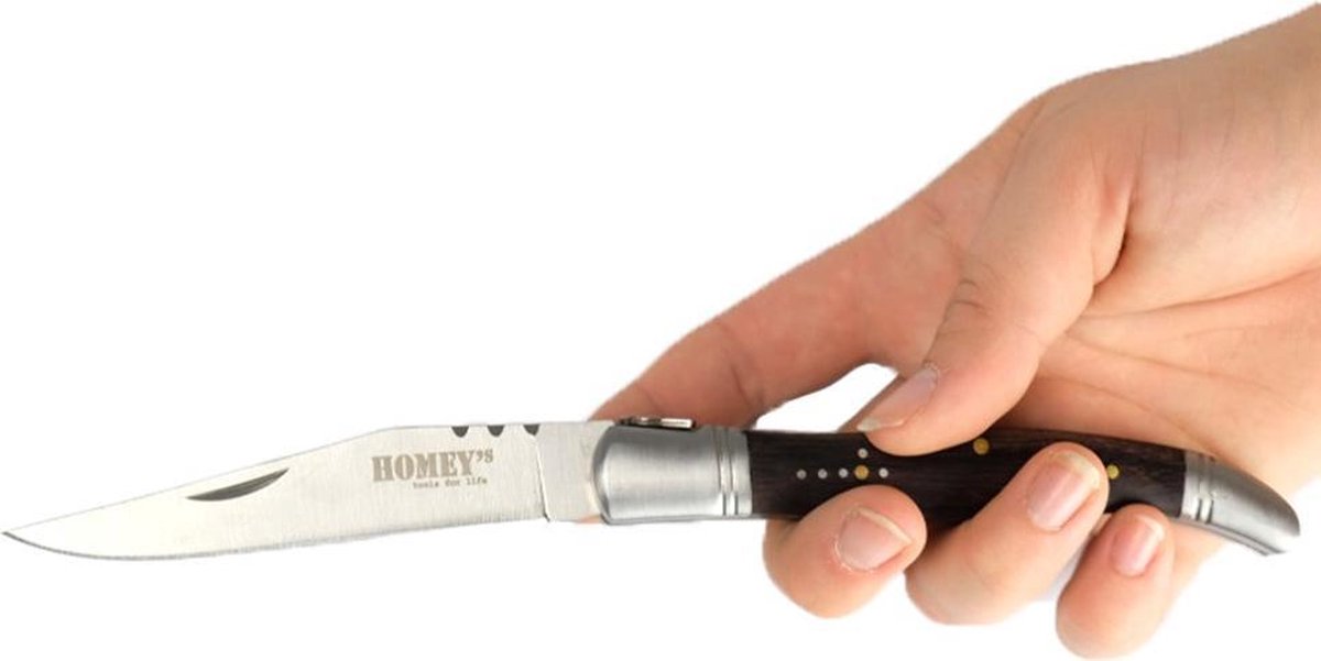 Coltello da bistecca Homey's Homey's Fieldpal K2 – 22 cm – legno duro