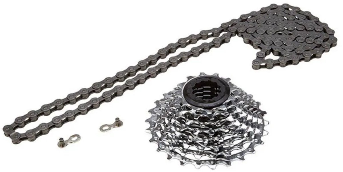 Sram power pack pg-830 pc-830 chain fietscassette zilver 8s 11-28t