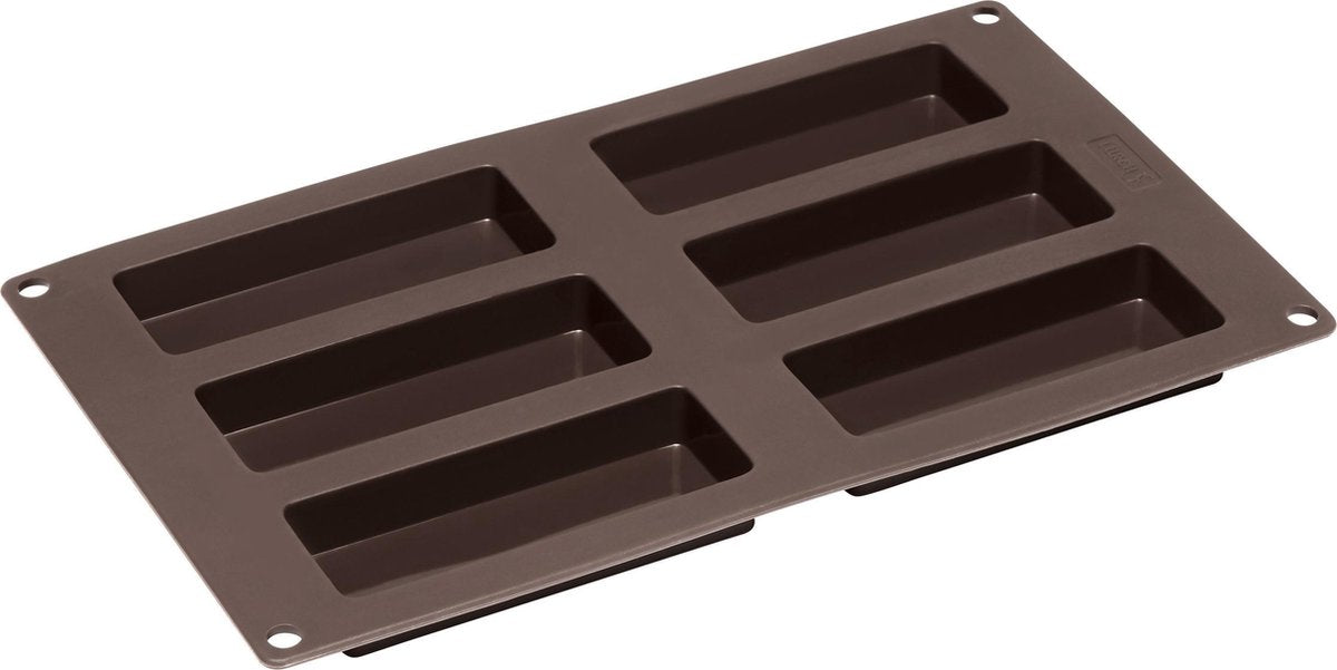 Lurch - flexiforme - molde para 6 barras de muesli - silicona - 30x17,5cm