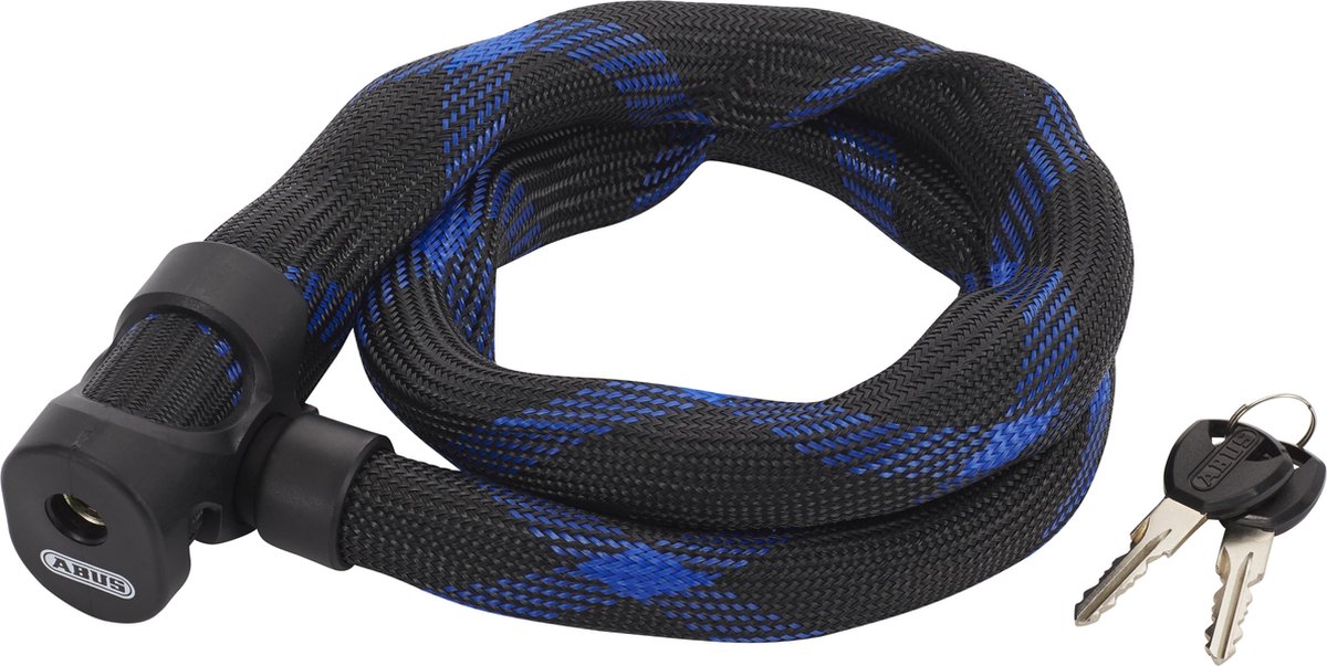 Abus ivera acero -o -flex 7200 85 negro - 85 cm - bloqueo de bicicletas