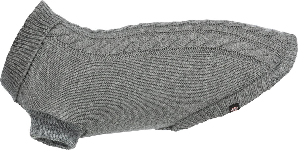 Trixie suéter kenton gris - ropa para perros - 50 cm