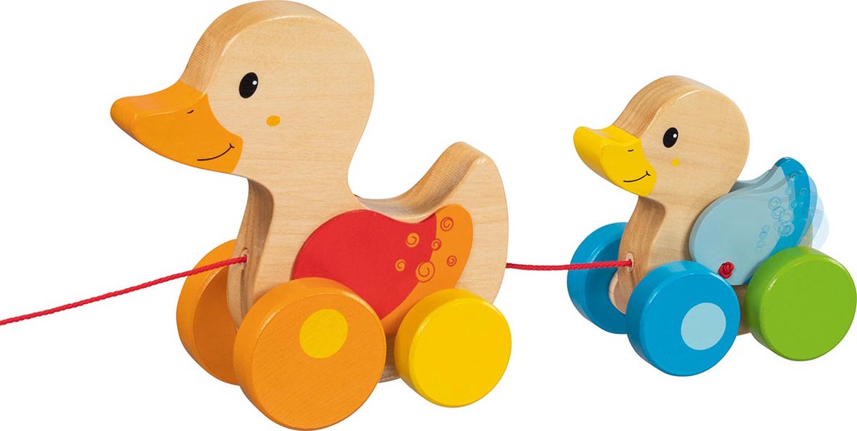Goki Madera Migratoria Migrante Familia Duck