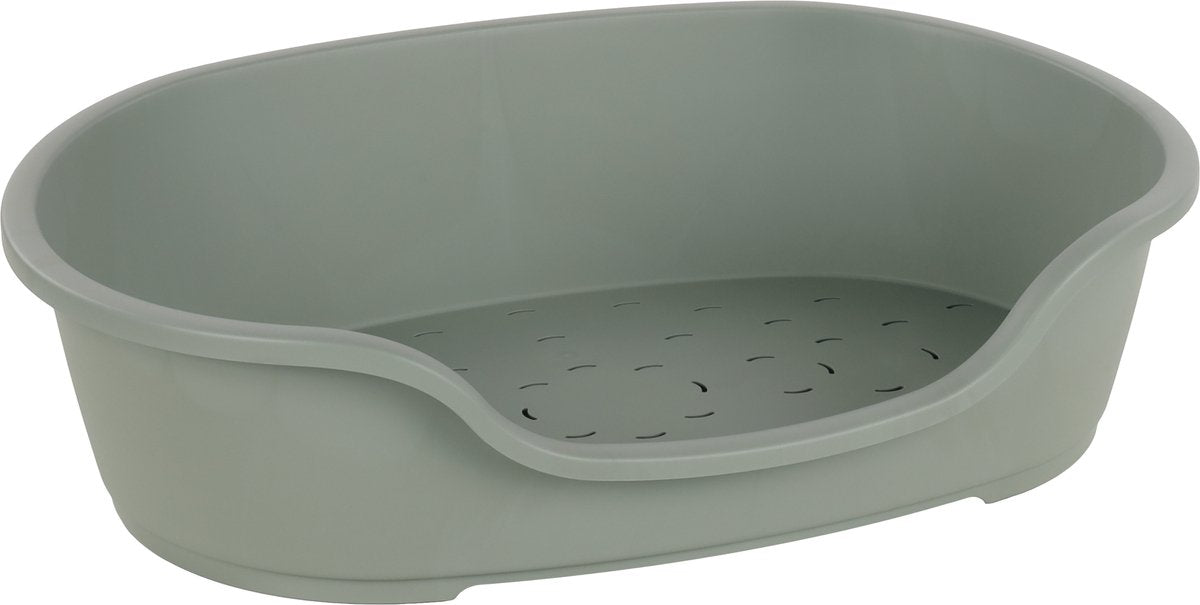 Petsfirst cesta plegable ovalada verde oliva xl 80-92cm