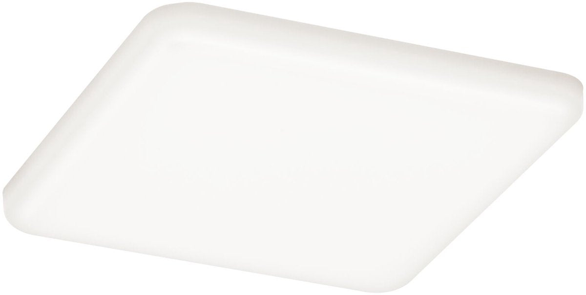 Paulmann Varifit Panel empotrable LED Veluna IP44 angular 125x125 mm 8,5W 750lm 4000K satinado