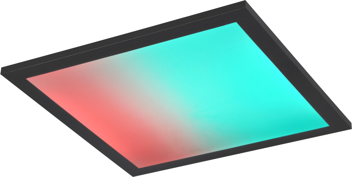 Rl live your light reality beta - lampada da soffitto - nero opaco - incl. 1x SMD 13w - dimmer integrato - telecomando