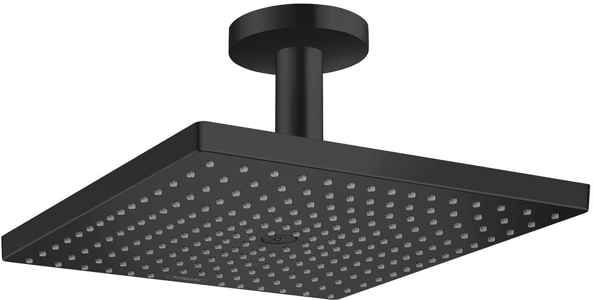 Hansgrohe raindance e hoofddouche 300 1jet met plafondaansluiting mat zwart