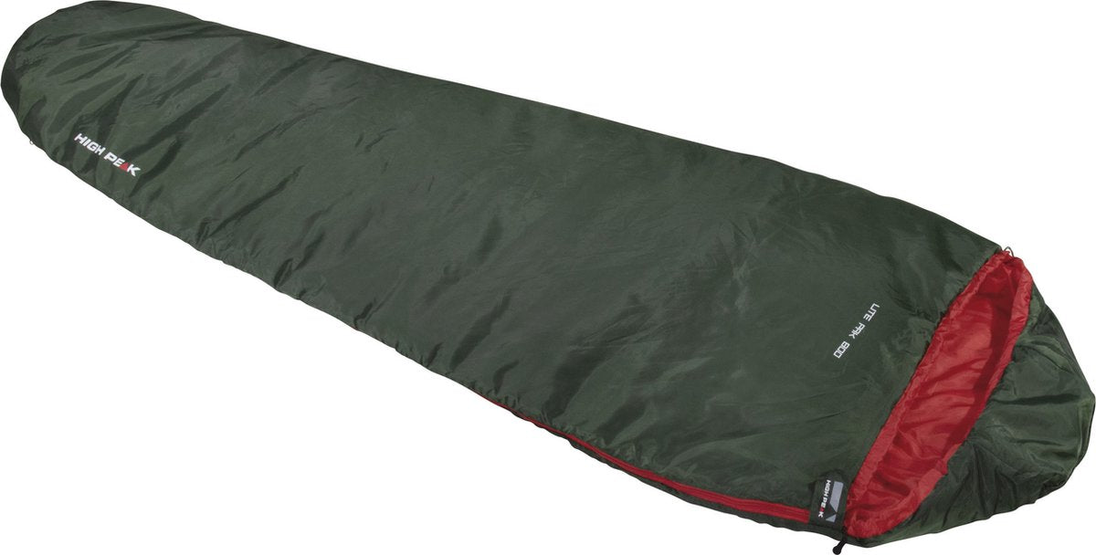 Saco de dormir High Peak Lite Pak 800, verde