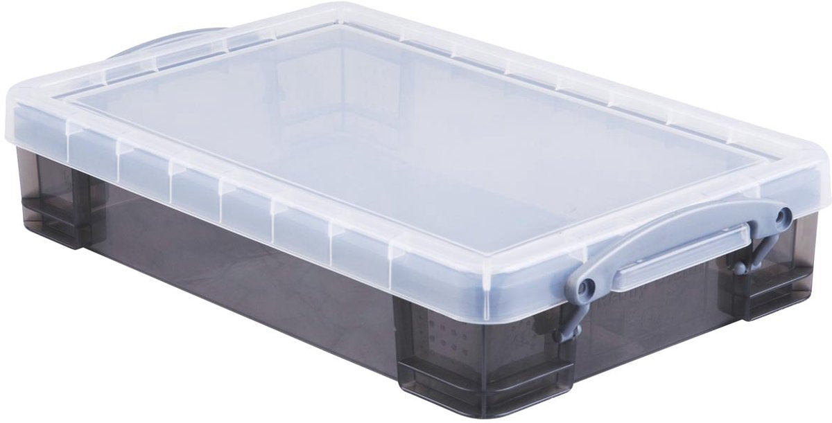 Cajas realmente útiles caja realmente útil 4 litros humo transparente