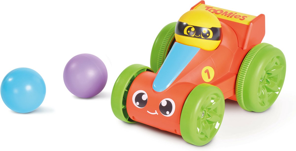 Tomy Pop Go Racing Car Red - giocattoli per bambini - gioca e impara