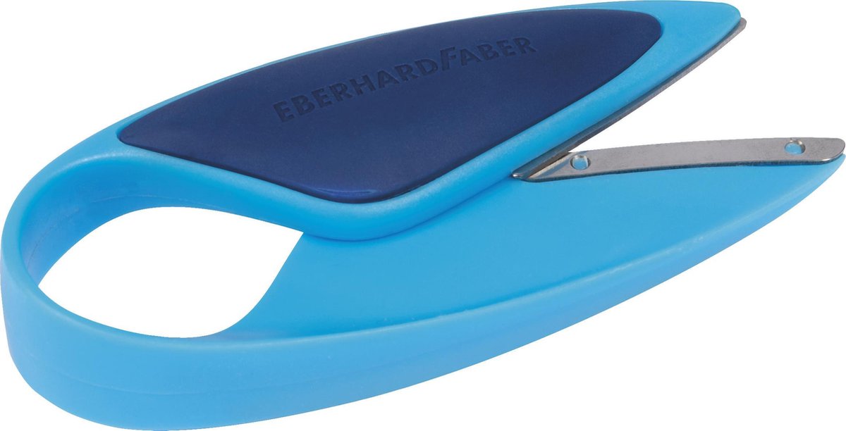 Forbici per bambini Eberhard faber - kids - blu - per mancini e destrimani - ef-579951