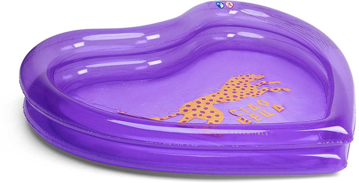 Cuore selvaggio | Piscina viola 150 cm