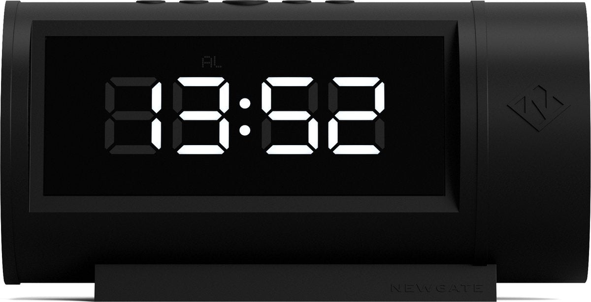 Pillola Newgate - Sveglia LED - nera
