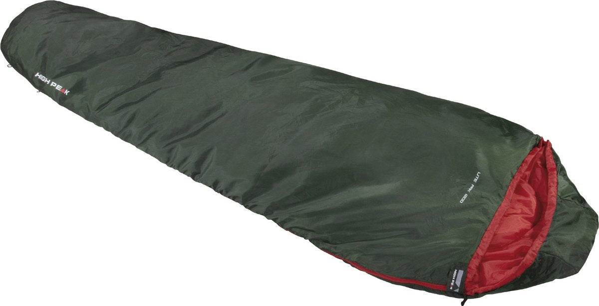 Saco de dormir High Peak Lite Pak 1200, verde
