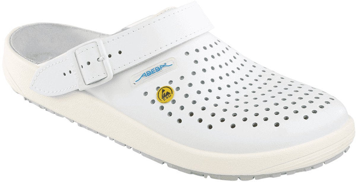 Sandalia de trabajo Abeba 5300 esd - blanco talla 40