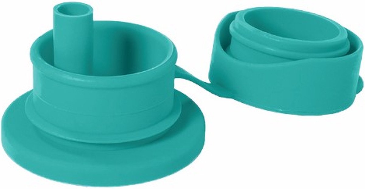 Pajita deportiva Pura - silicona - menta